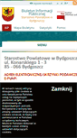 Mobile Screenshot of bip.powiat.bydgoski.pl